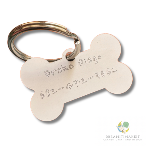 Customizable Dog Tag (With Photo) - Image 3