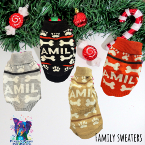 Dog sweater “Family”