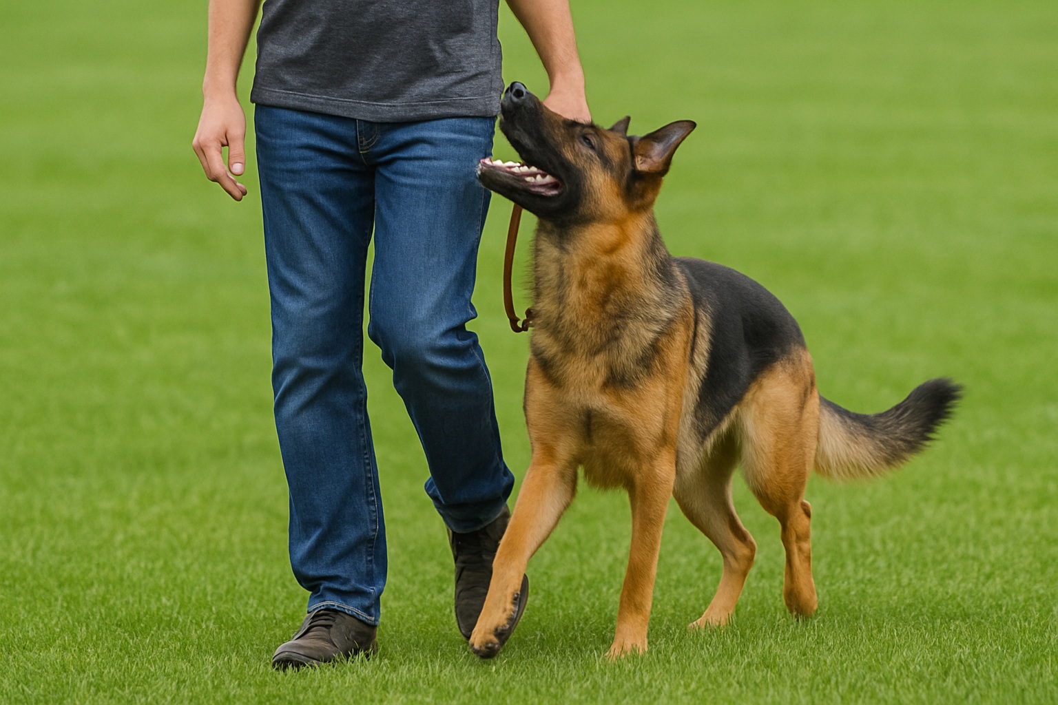 Dog obedience training