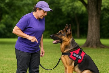 service dog training